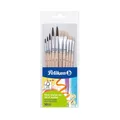 Produktbild: Pelikan Pinsel-Set Größe 4, 6, 8, 10, 12, 10-teilig