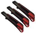 Produktbild: 3x WÜRTH 18mm 2K CUTTERMESSER mit 3 Klingen extrem Scharf - 071566295