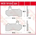 Produktbild: TRW Lucas Sinterbelag MCB781SH