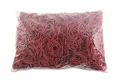 Produktbild: OFFICE PRODUCTS Gummibander Durchmesser: 30mm Farbe: Rot/Gewicht: 1000g - 1 kg/Haushaltsgummi Gummiringe Gummi/Kautschuk 60% / Gummis für Zuhause Büro Schule