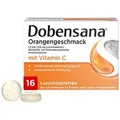 Produktbild: DOBENSANA Orangengeschmack 1,2mg/0,6mg Lutschtabl. 16 St