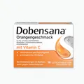 Produktbild: Dobensana Orange 1,2 mg / 0,6 mg Lutschtabletten 16 Stück