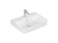 Produktbild: Villeroy und Boch O.novo Waschtisch 4A416001 60x46cm, eckig, mit Hahnloch, mit Überlauf, weiß