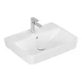 Produktbild: V&B Waschtisch O.NOVO 60x46cm, eck, m HL, mit Überlauf, weiß