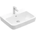 Produktbild: Villeroy&boch - O.novo - Waschbecken 60x46 Cm, Mit Überlauf, Mit Hahnloch, Alpinweiß 4a416001