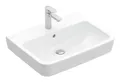Produktbild: Villeroy & Boch O.novo Waschbecken mit 1 Hahnloch mit Überlauf Unterseite ungeschliffen 600 x 460 x 175 mm - Weiß Alpin - 4A416001