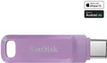Produktbild: SanDisk Ultra Dual Drive Go - USB-Flash-Laufwerk - 512GB - USB 3,2 Gen 1 / USB-C - Lavendel (SDDDC3-512G-G46L)