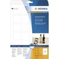Produktbild: HERMA Special - Permanent selbstklebende, matte, lichtundurchlässige Aktenetiketten aus Papier - weiß - 40 x 40 mm 600 Etikett(en) (25 Bogen x 24) (9642)