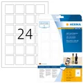 Produktbild: Herma QR-Code Etiketten A4, 40 x 40 mm, weiß, blickdicht, permanent haftend