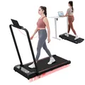 Produktbild: CITYSPORTS Laufband mit einstellbarem Steigung 1-10km/h für zu Hause (Mit Toolkit, mit Schmiermittel), 2-in-1 Faltbares Treadmill 1400W