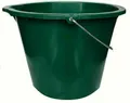 Produktbild: 5 Stück Haushaltseimer mit Bügel grün, 20 Liter, Eimer Putzeimer Stalleimer