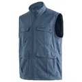 Produktbild: Maier Sports Funktionsweste Valdemar Herren Weste mit mehreren Taschen, atmungsaktive Outdoorweste, Reg Fit blau L (52)