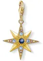 Produktbild: THOMAS SABO Charm-Einhänger Royalty Stern, mit Glas-Keramik Stein, Spinell (synth), Zirkonia (synth)