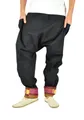 Produktbild: virblatt - Haremshose Herren | 100% Baumwolle | Aladinhose Herren Goa Hose Hippie Hose leichte Sommerhose Yogahose Pumphose Stoffhose - Freudentanz S-M S