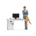 Produktbild: NOCH 16517 Tiny-Scenes „Im Büro“ Spur H0