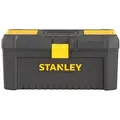 Produktbild: Stanley 16 Zoll Kunststoffbox Essential mit Organizern und Kunststoffschliessen