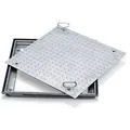 Produktbild: Schachtabdeckung Schachtmaß LW 600x600mm Alu. Außenmaß 760x760mm Zarges