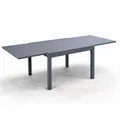 Produktbild: Garden Pleasure Ausziehtisch ELENA 90/180x90x75 cm Gartentisch Alu grau