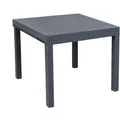Produktbild: Ausziehtisch ELENA, 90cm/180cm x 90cm, Aluminium, Anthrazit