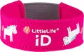 Produktbild: LittleLife Sicherheitsarmband, Kinder iD-Armband mit iD-Karten für Notfallkontakt oder medizinische Informationen