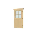 Produktbild: SKANHOLZ Einzeltür für Gartenhäuser, Holz, Natur - beige