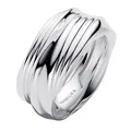 Produktbild: PANDORA Verdrehter Doppelring aus Sterling-Silber, aus der Essence Kollektion, Gr. 56, 193890C00-56