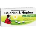 Produktbild: Baldriparan Beruhigungs-Dragees Baldrian & Hopfen – Pflanzliches Arzneimittel zur Beruhigung – mit Baldrianwurzel- und Hopfenzapfenextrakt – 30 Dragees