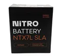 Produktbild: NITRO YTX7L-BS GEL -N- YTX7L-BS Gel AGM Geschlossen, Schwarz, Größe NA