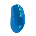 Produktbild: Logitech G305 LIGHTSPEED kabellose Gaming-Maus mit HERO 12K DPI Sensor, Wireless Verbindung, 6 programmierbare Tasten, 250 Stunden Akkulaufzeit, Leichtgewicht, PC/Mac - Blau