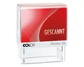Produktbild: COLOP Stempel Printer 20/L Gescannt, Textstempel mit fertigem Lagertext, selbstfärbend