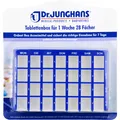 Produktbild: DR. JUNGHANS Tablettenbox 1 Woche mit 28 Fächern und S, 1 St. Box 2695242