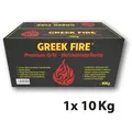 Produktbild: GREEK FIRE Premium Grill Holzkohlebriketts 10 kg
