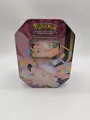 Produktbild: Pokémon Tin Box Mega Pixi EX Mega Entwicklung Neu + OVP  deutsch Sealed TCG