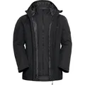 Produktbild: Jack Wolfskin TAUBENBERG 3IN1 Doppeljacke Herren in black, Größe XXL