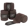 Produktbild: Equinate Pferdebandage Fleecebandagen Harmony (Set), aus Anti-Pilling Fleece braun Pony