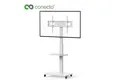 Produktbild: conecto TV-Ständer TV-Ständer Standfuß für Flachbildschirm Fernseher, (bis 75 Zoll, mit Rollen)