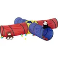 Produktbild: Relaxdays Spieltunnel mit 4 Röhren (10022467)