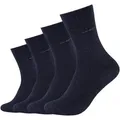 Produktbild: Camano Socken ca-soft (4 Paar) mit verstärktem Fersen- und Zehenbereich blau 39-42