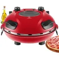 Produktbild: Steinborg Pizzaofen elektrisch mit 32 cm Pizzastein 1200W