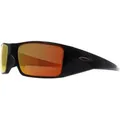 Produktbild: Oakley Wrap Unisex Poliert Schwarz Prizm Ruby Heliostat