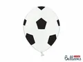 Produktbild: Latexballons, Fußball, 30 cm, (1 Packung / 6 Stück)