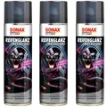 Produktbild: Sonax Reifenglanz Black Beast Effect 3x 500ml tiefschwarzes glänzendes Finish