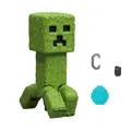 Produktbild: Mattel Minecraft Actionfigur- und Zubehörset, 10 cm große, bewegliche Sammelfigur Creeper, inspiriert von Ein Minecraft Film, JFR58