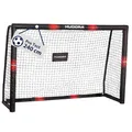 Produktbild: HUDORA Fußballtor Pro Tect - großes Fußballtor für Kinder und Erwachsene - Schaumstoff ummanteltes Fußballtor mit Netz - Hochwertige Outdoor Torwand mit Aufprallschutz