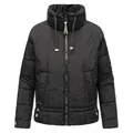 Produktbild: Navahoo Steppjacke Luftzauber 14 Gesteppte Damen Übergangsjacke schwarz XXL (44)