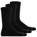 Produktbild: STANCE Unisex Socken 3er Pack - Icon, Logo, Basic, Crew Socken Schwarz 38-42