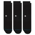 Produktbild: Stance Icon Herren Socken 3er-Pack,Black,M