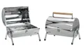 Produktbild: Grill Edelstahl Holzkohlegrill Klappgrill tragbar und aufklappar