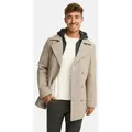 Produktbild: Indicode Kurzmantel Herren Cliff Mantel Winter Herrenmantel braun S (46)