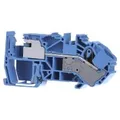 Produktbild: WAGO 2016-7714 - N-Trennklemmen - 1-Leiter - 76A - 250V - Federzuganschluss - Hutschiene 35mm - Thermoplast - UL 94 V0 - 12mm - 41mm - 86mm - blau